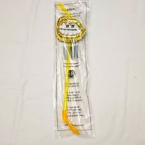 Yellow Slurpee Spoon straw